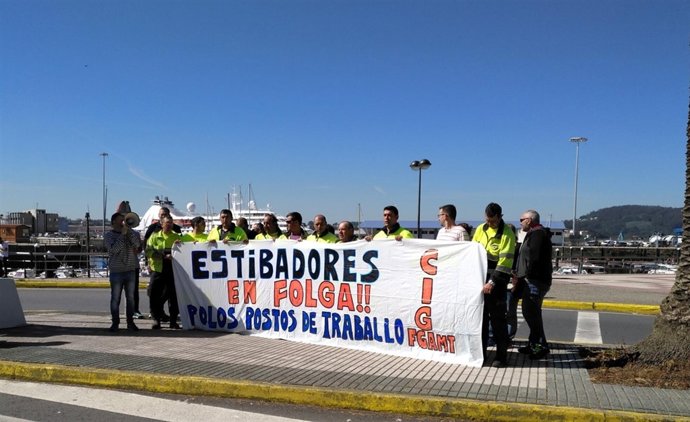 Protesta de la estiba