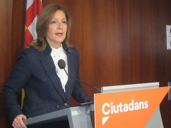 La líder de Cs a Barcelona, Carina Mejías