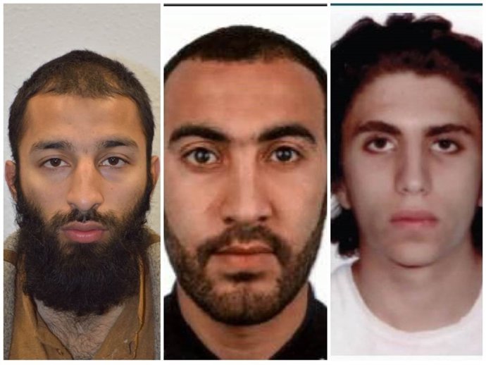 Els tres terroristes de l'atemptat de Londres
