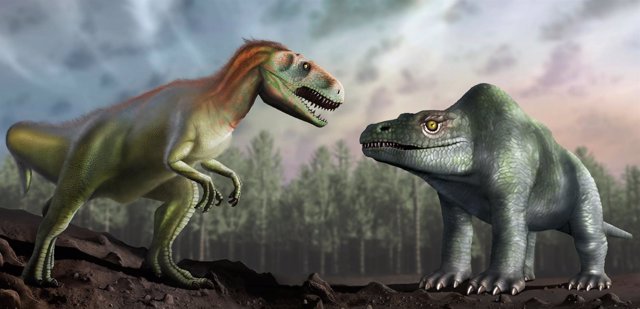 Comparativa de cómo fue Megalosaurus y cómo se pensó hace 200 años que era