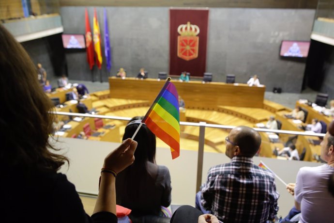 El Parlamento de Navarra aprueba la ley de igualdad del colectivo LGTBI+.