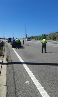 Interceptado un conductor a 225 km/h en O Carballiño (Ourense)