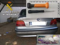 Dos guardias civiles fuera de servicio permiten la detención de 5 personas tras robar en una vivienda de Alía