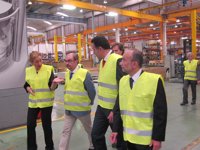 Lambán cree que en dos o tres años Aragón será una plataforma logística en el comercio con China