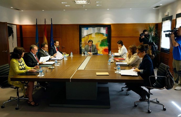 Reunión del  Consejo de Gobierno del Principado de Asturias