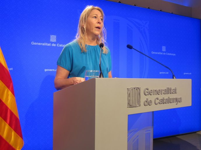 La portaveu del Govern, N.Munté