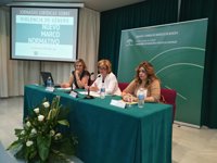 Profesionales analizan el nuevo marco jurídico sobre violencia de género en unas jornadas en Baeza (Jaén)