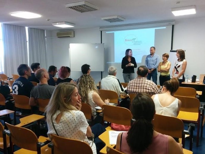 Una de las sesiones presenciales de 'BnessFit Emprendimiento'