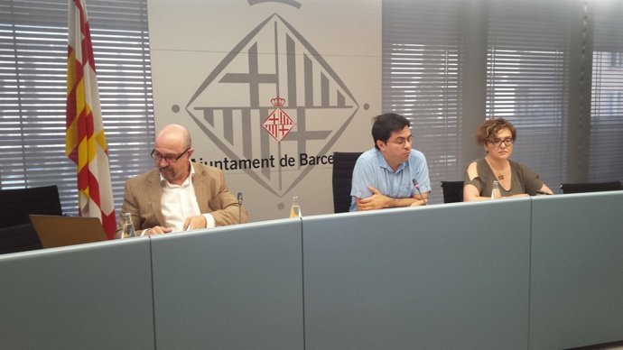 Jordi Ayala, Gerardo Pisarello i Montserrat Ballarín 