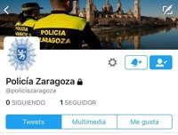 La Policía Local de Zaragoza abre un nuevo perfil en Twitter