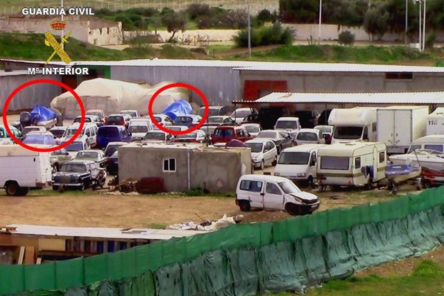 Operación antidroga en Melilla, Barcelona y Málaga