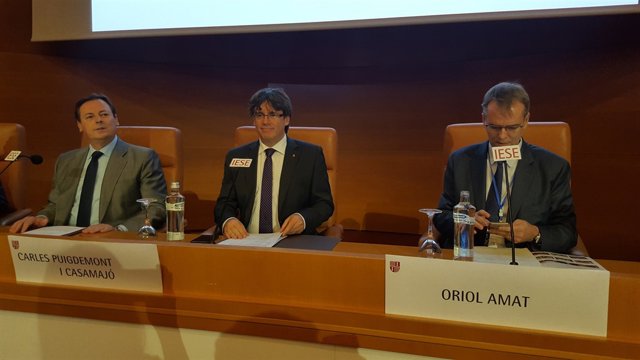 C.Puigdemont obre el VIII Cong.Català de Comptabilitat i Direcció de Iese