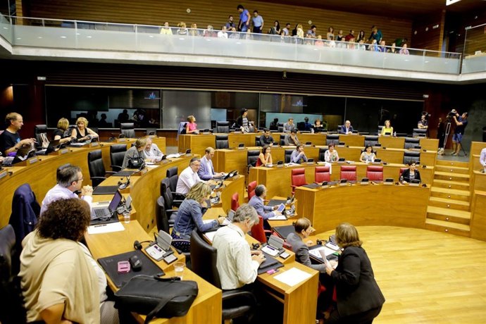 Pleno del Parlamento de Navarra
