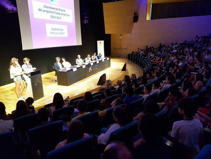 Programa 'Classe sense fum' contra el tabaquisme en adolescents