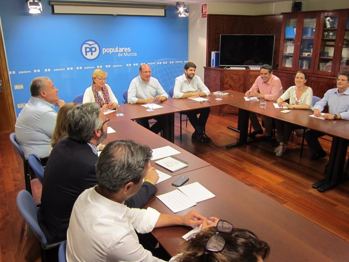 Pedro Antonio Sánchez preside el Comité Ejecutivo del PP   