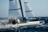 Echávarri y Pacheco siguen liderando la clase Nacra 17 tras la tercera jornada de la Copa del Mundo