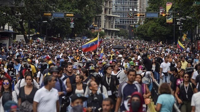 Nueva protesta en Venezuela