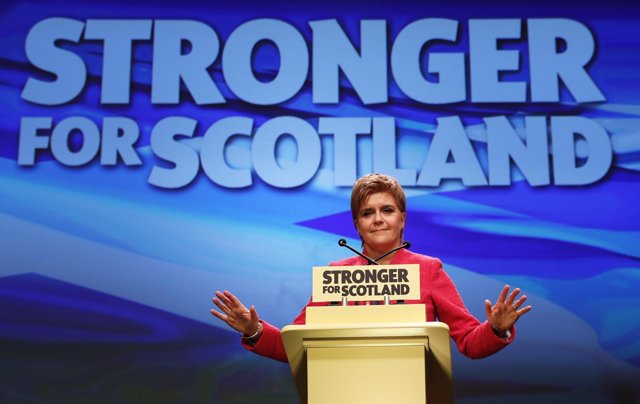 La líder del SNP, Nicola Sturgeon