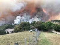 Evacuadas 10.000 personas de la localidad de Knysna a causa de varios incendios forestales