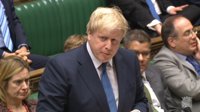 Boris Johnson evita respaldar la continuidad de May en Downing Street