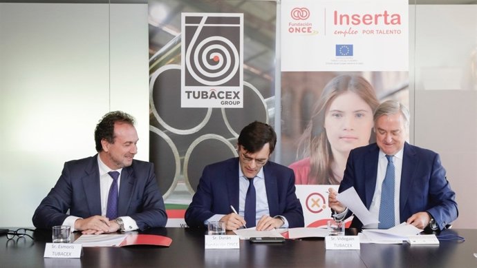 Acuerdo Fundación ONCE y TUBACEX