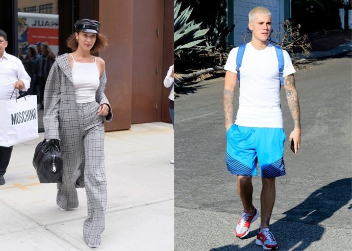 JUSTIN BIEBER Y BELLA HADID/CORDON PRESS