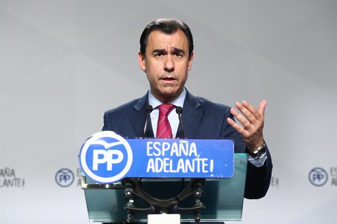 Roda de premsa de Fernando Martínez-Maillo a la seu del PP