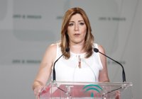 Susana Díaz reivindica Constitución y Estado de Derecho ante quienes buscan "romper la convivencia"