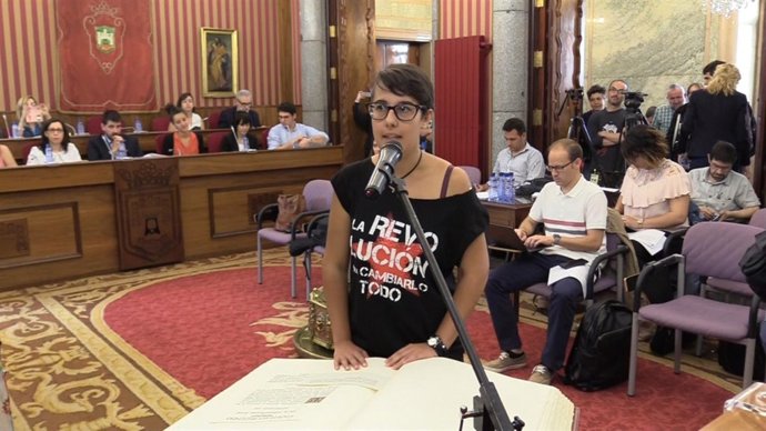Acto de toma de posesión de Antea Izquierdo. 