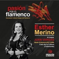 Un recital de Esther Merino abre en Calamonte el circuito "Pasión por el Flamenco" de la Diputación de Badajoz