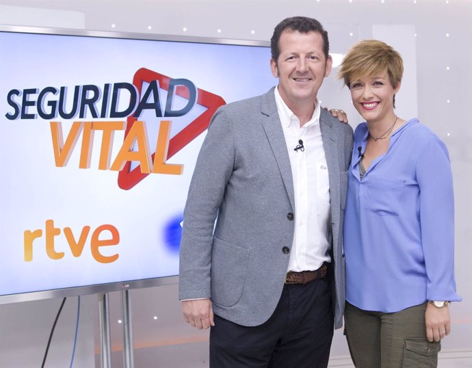 Los presentadores de ‘Seguridad Vital’ 