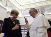 Foto: El Papa Francisco recibirá a Angela Merkel el próximo 17 de junio en el Vaticano