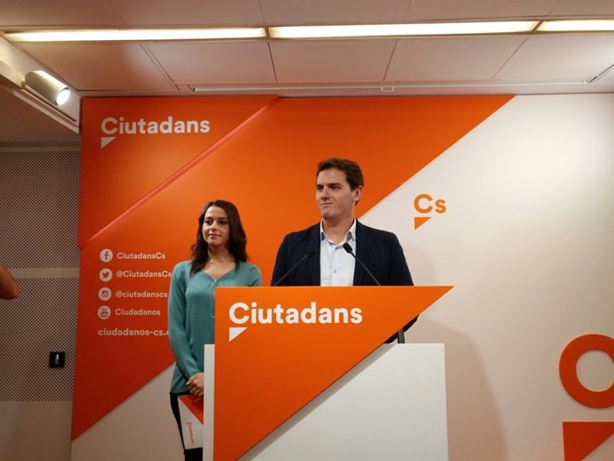  Inés Arrimadas, Albert Rivera, Cs