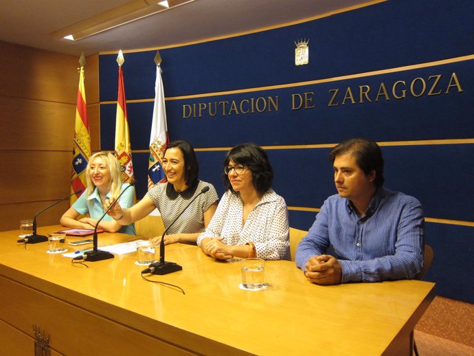 Calavia, Palacín, Gracia y Lacosta han presentado el curso 'El cine por dentro'