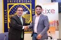 Estudiantes de la Universidad Pablo de Olavide realizarán prácticas en el club tecnológico TIXE