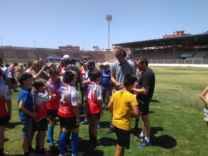 El Estadio Juan Rojas ha sido la sede de la clausura del circuito de rugby.