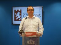 Ciudadanos propone un reglamento que regule la dotación económica de los grupos políticos en el Ayuntamiento de Cáceres