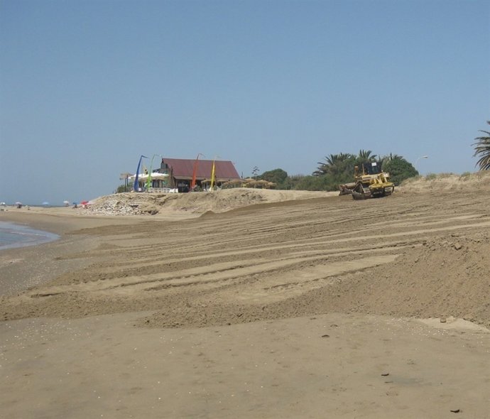 Actuación del Gobierno en la costa de Huelva