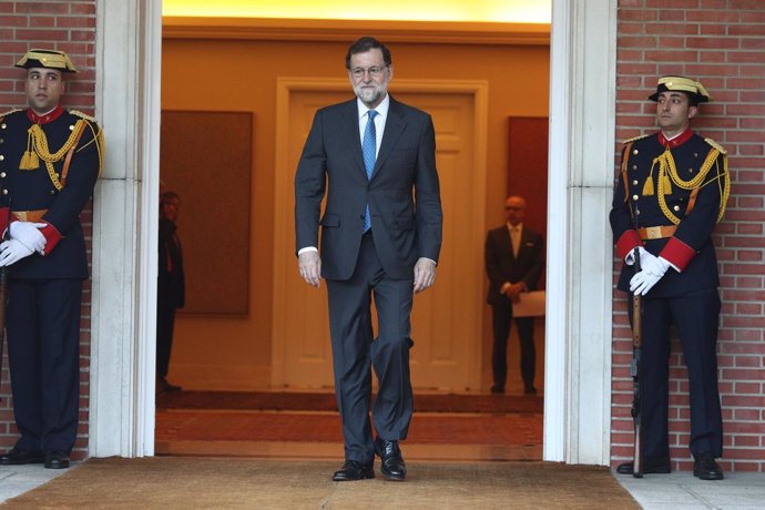 Mariano Rajoy en la Moncloa