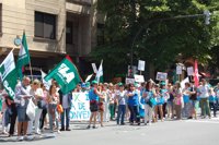 Crecen un 25,5% las huelgas secundadas en Euskadi hasta abril