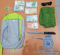 Detenido por atracar a punta de cuchillo un hotel de Las Palmas de Gran Canaria y llevarse 825 euros