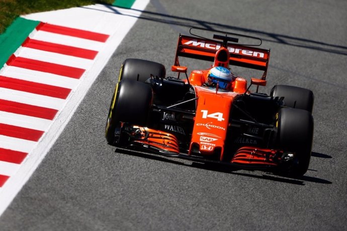 Fernando Alonso McLaren Montmeló Gran Premio España