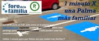 El Foro de la Familia lanza la campaña '1 minuto x una Palma más familiar' que pide plazas de parking para embarazadas