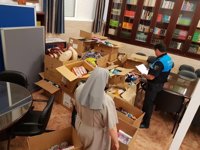 Donan a un centro de atención a necesitados en Melilla 1.700 kilos de mercancía intervenida a vendedores ambulantes