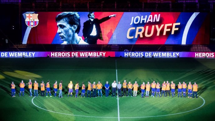 El 'Dream Team' del Barça cierra el homenaje a Wembley '92 con empate sin goles