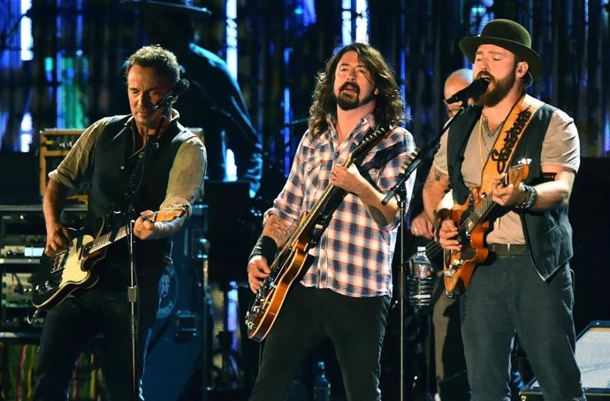 BRUCE SPRINGSTEEN, DAVE GROHL Y ZAC BROWN