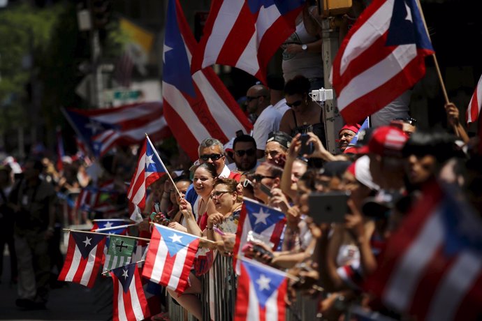 Desfile nacional del día de Puerto Rico en Nueva York