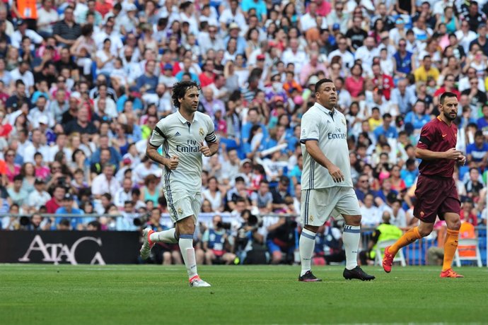 El Real Madrid se impone con superioridad a la Roma en la fiesta del Corazón