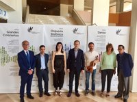 Orquesta de Novosibirsk, con José Coronado, el pianista Grigory Sokolov y el Víctor Ullate Ballet pasarán por Auditorio