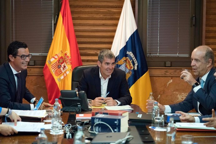 Consejo de Gobierno del 12 de junio: Rodríguez, el presidente Clavijo y Ortega